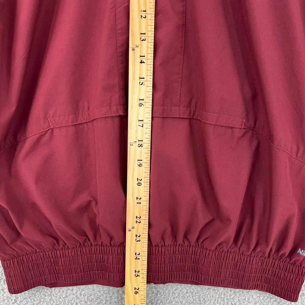 Vintage Y2k Nike Virginia Tech Hokies Basketball Full Zip Jacket Adult XS Maroon